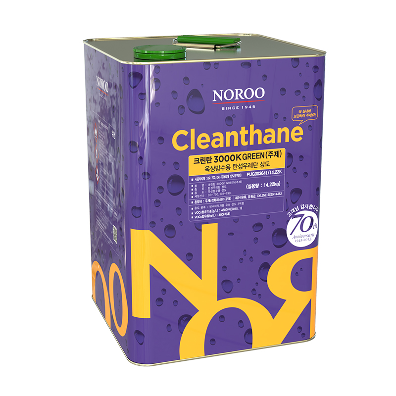 노루페인트 크린탄 3000K 옥상방수용 탄성우레탄 상도 12.6L